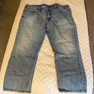 Buffalo David Bitton Light Blue Relaxed Jeans